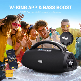 AURA BOOM Pro – Tragbarer Bluetooth-Lautsprecher mit Griff